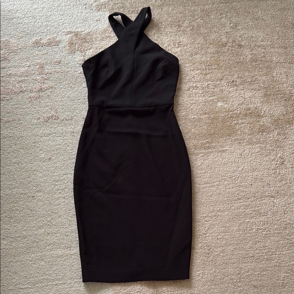 Black Likely Carolyn Halter Sheath Dress size 00